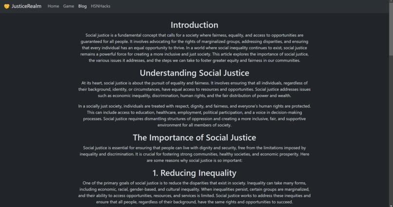 JusticeRealm – screenshot 3