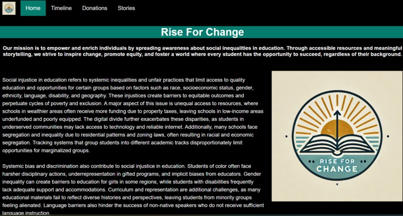 Rise for Change – screenshot 10