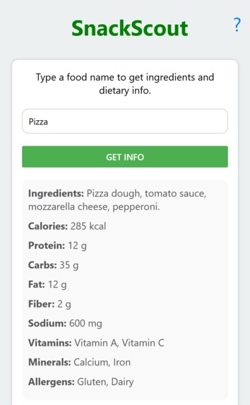 SnackScout – screenshot 2