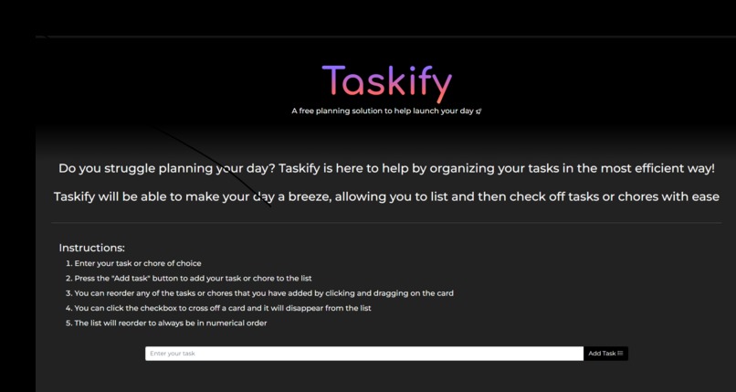 Taskify – screenshot 1