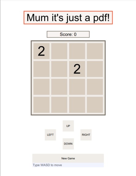 Mum, it's just a pdf! – screenshot 3