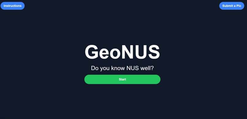 GeoNUS – screenshot 1