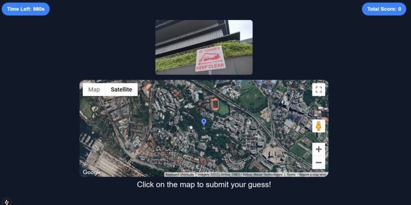 GeoNUS – screenshot 4
