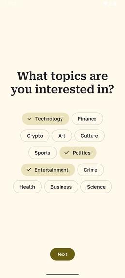 NewsFlash – screenshot 3