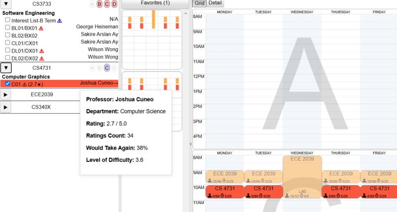 Rate My Planner – screenshot 2