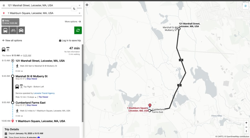 Leicester Transit Agency – screenshot 1