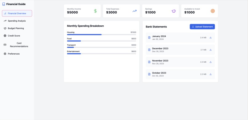 Financial Compass – screenshot 1