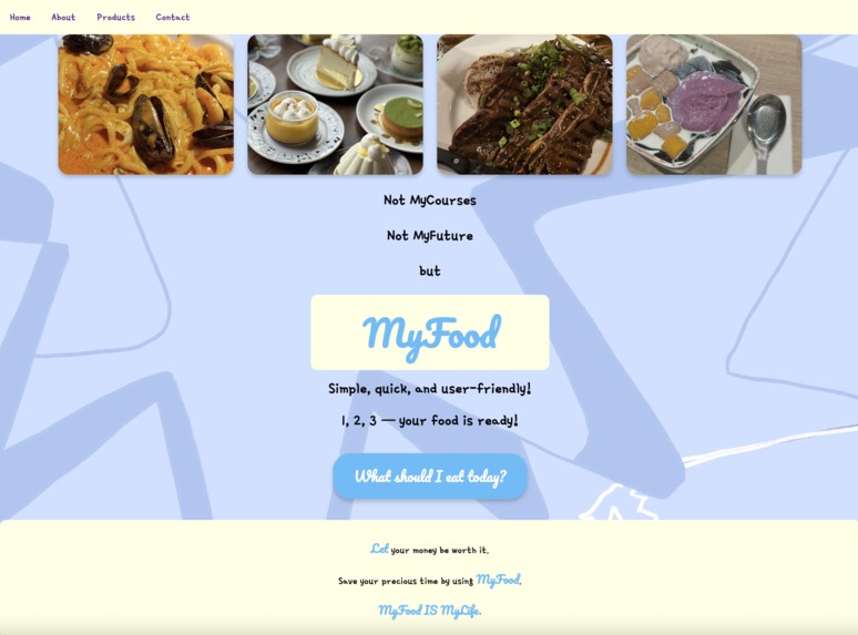 MyFood – screenshot 1