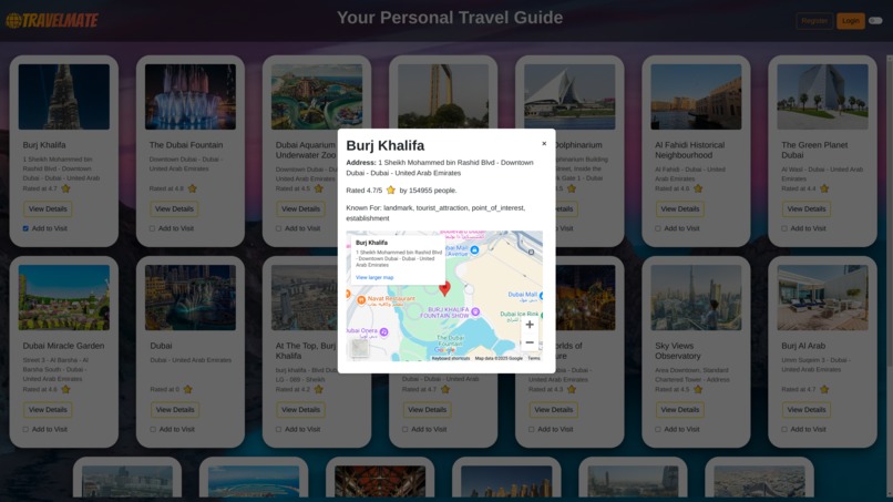TravelMate – screenshot 3