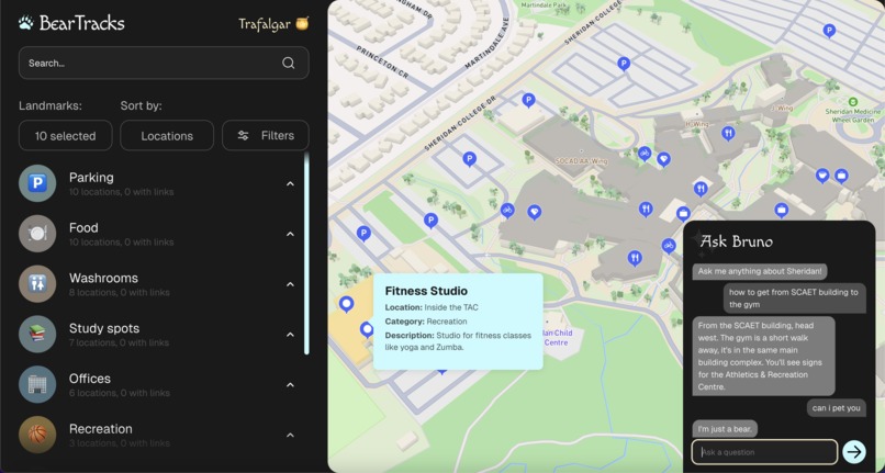BearTracks – screenshot 2