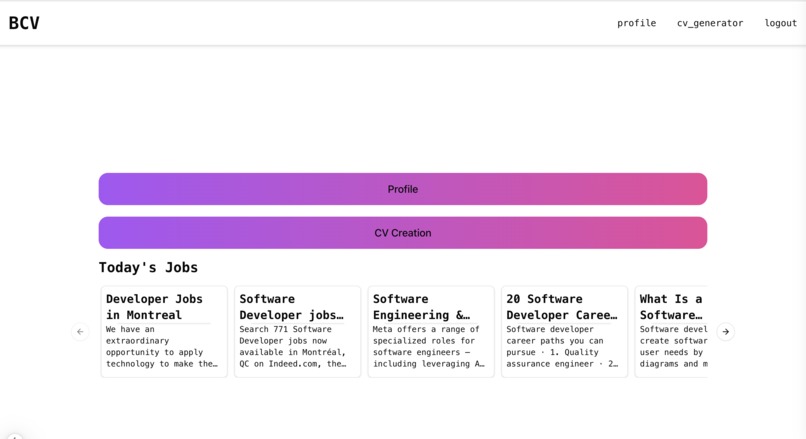 BCV  – screenshot 2