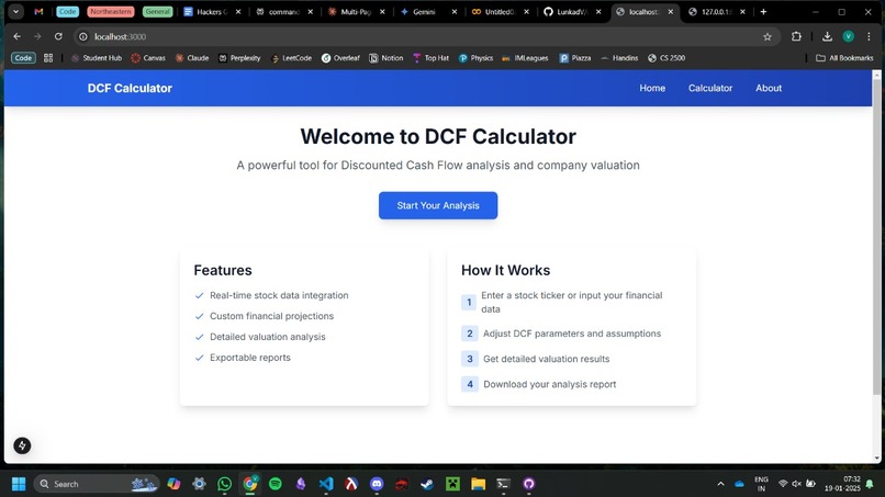 DCF Calculator – screenshot 1