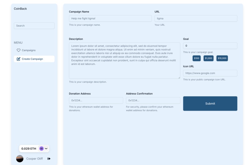 CoinBack – screenshot 2