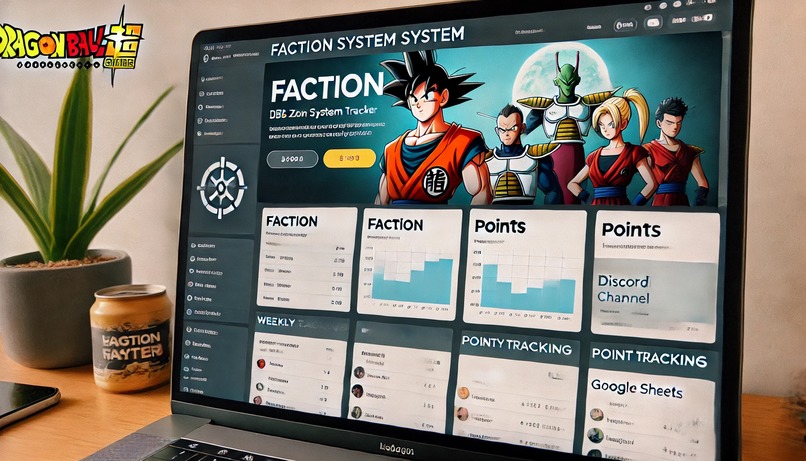 DBZ faction system tracker – screenshot 1