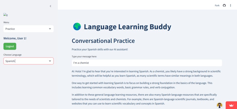 Language Learning Buddy – screenshot 3