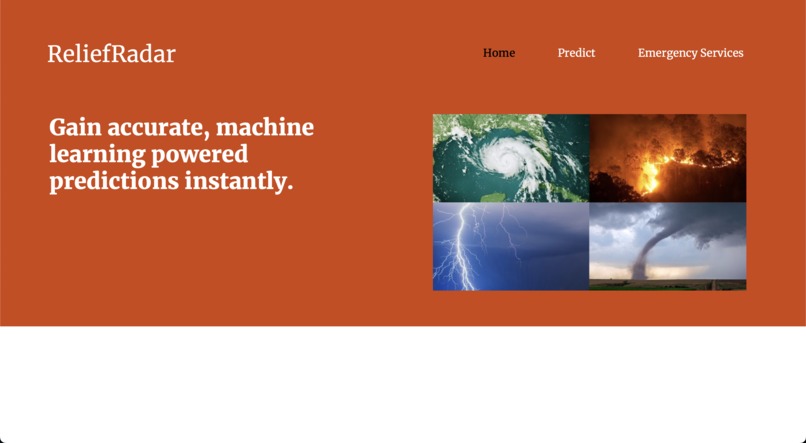 ReliefRadar – screenshot 1