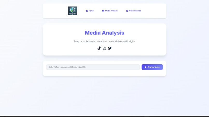 RiskRadar AI – screenshot 2
