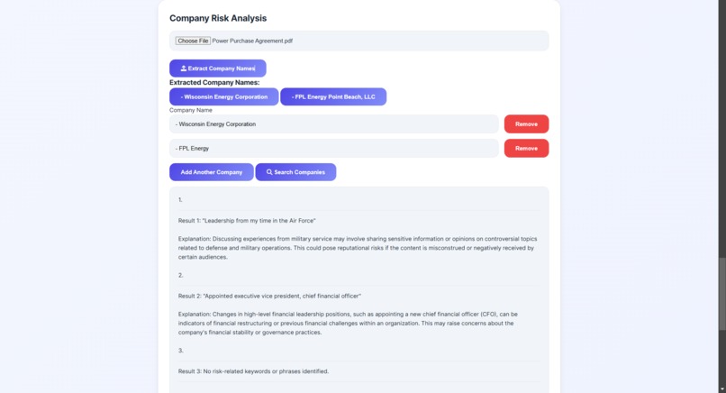 RiskRadar AI – screenshot 11