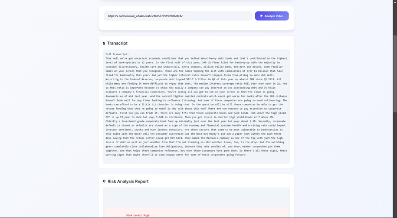 RiskRadar AI – screenshot 4