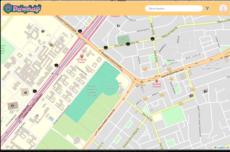 Pawmap – screenshot 2