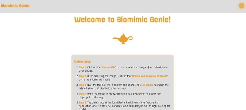 BIOMIMIC GENIE  – screenshot 1