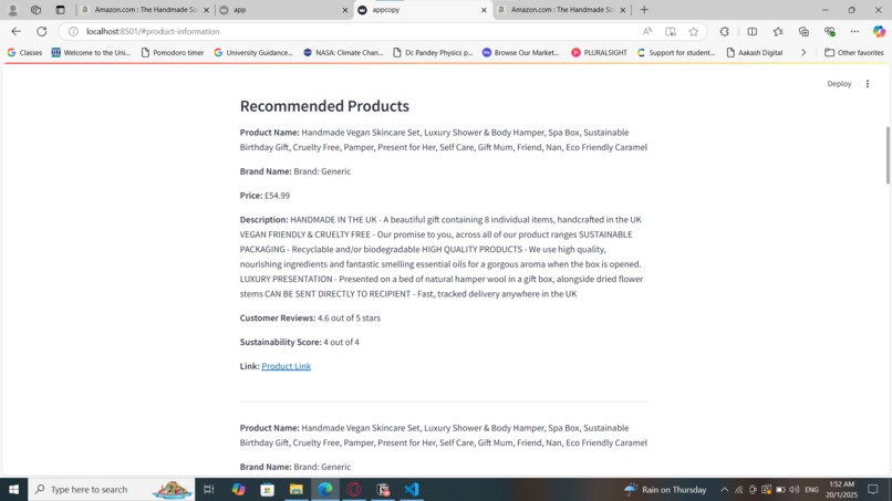 Alternative Sustain Product Finder (Only For Amazon Website) – screenshot 2