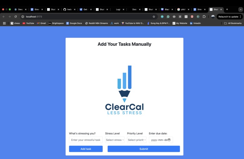 ClearCal – screenshot 1