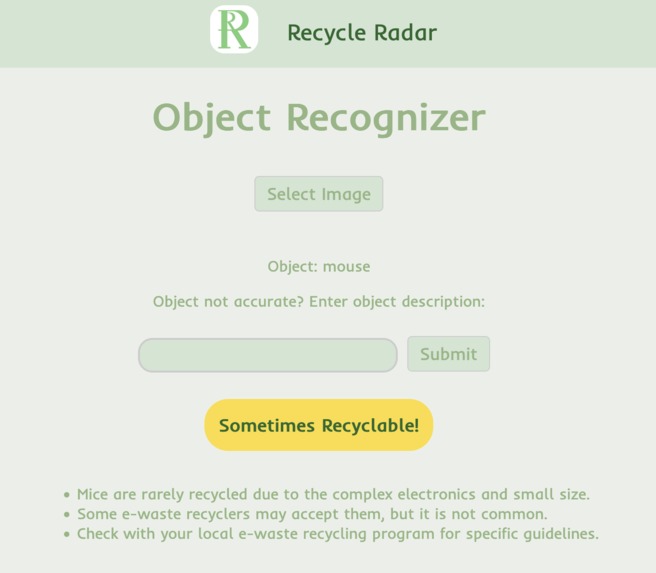 Recycle Radar – screenshot 2
