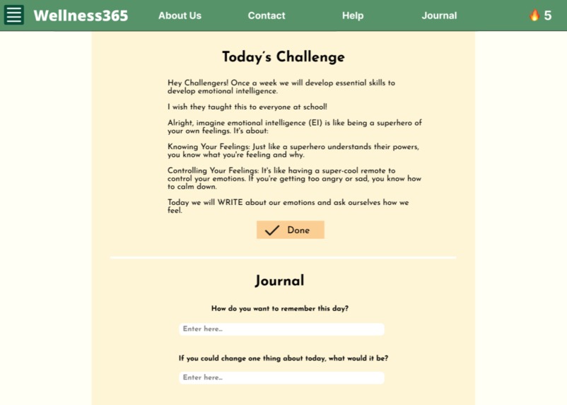 Wellness365 – screenshot 1