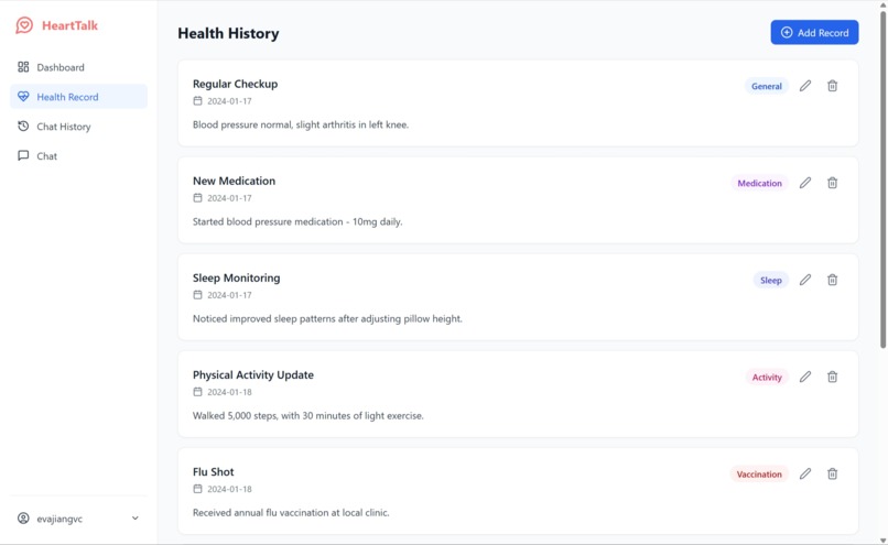 HeartTalk – screenshot 3