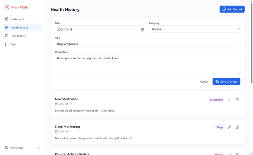 HeartTalk – screenshot 5