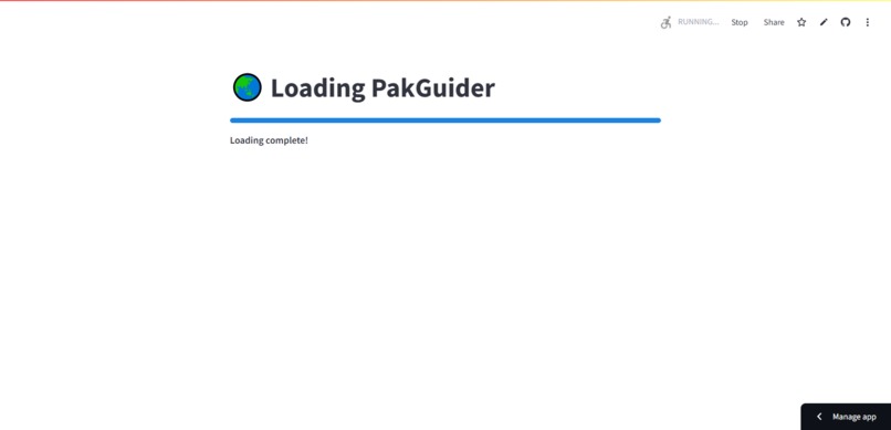  Pakistan Tourist Guide Chatbot  – screenshot 1