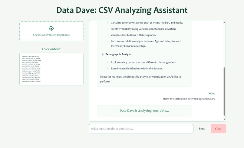 Data Dave – screenshot 3