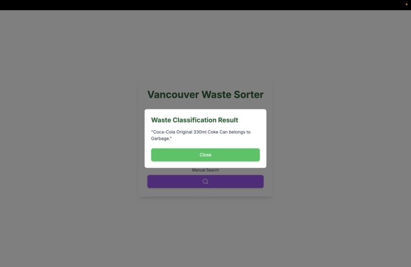 Vancouver Waste Sorter – screenshot 3