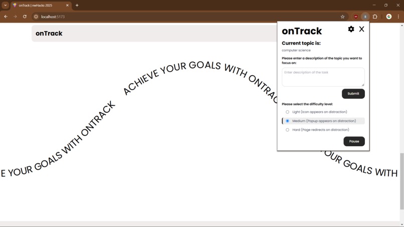 onTrack – screenshot 4