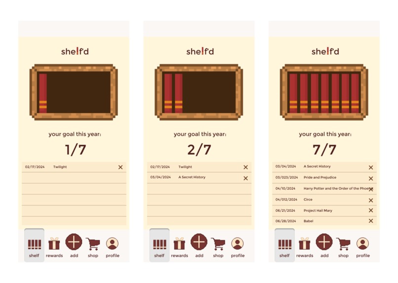 shelf'd – screenshot 2
