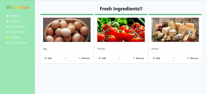 WasteNot – screenshot 2