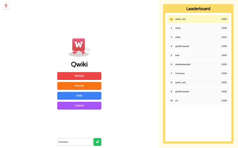 QWiki – screenshot 1