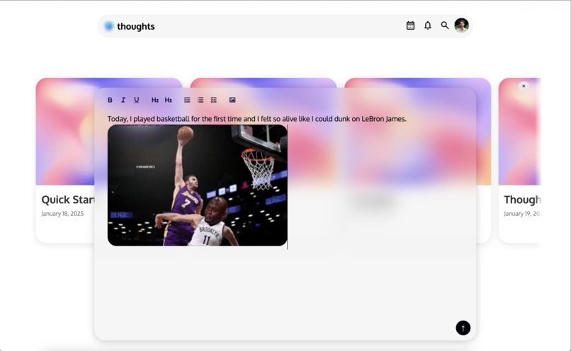 thoughts – screenshot 4