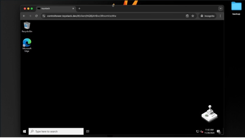 ToyStack Virtual OS – screenshot 1