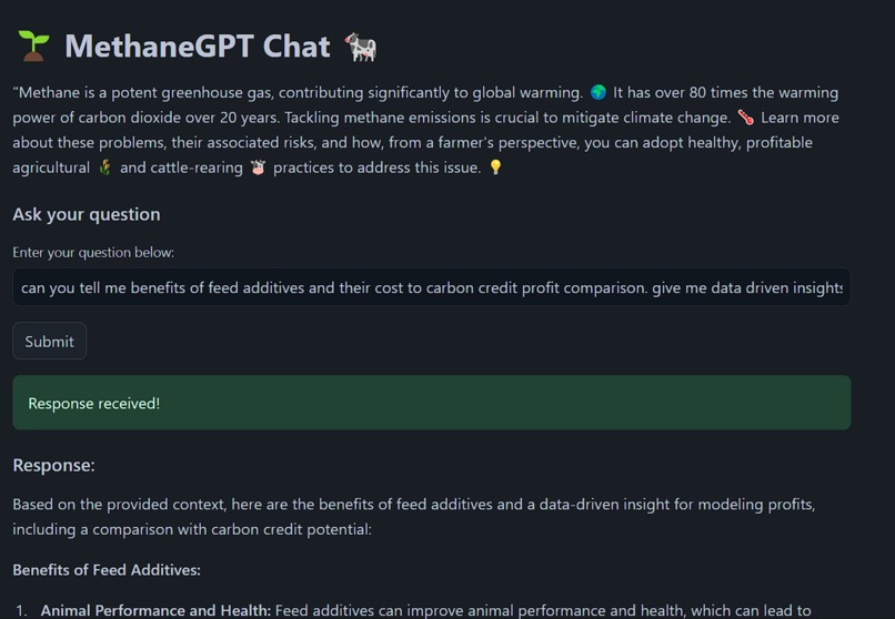 MethaneGPT-Chat – screenshot 1