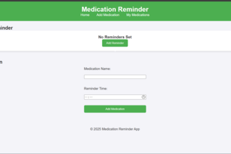 Medication Reminder