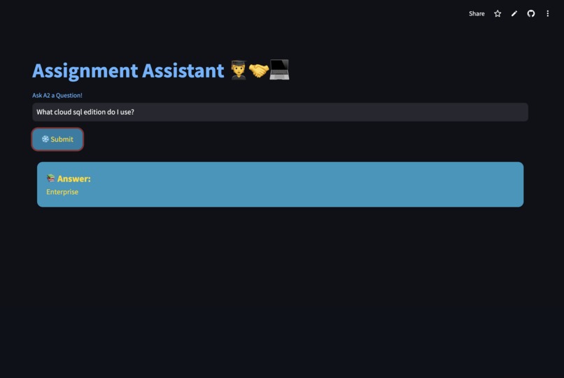 Assignment Assitant (A2) – screenshot 1