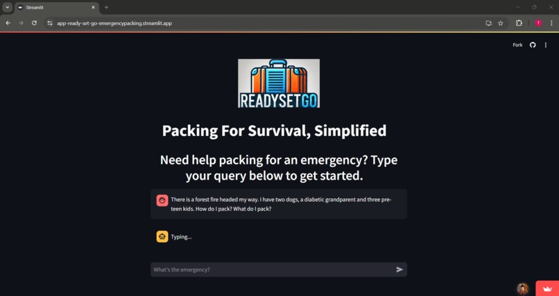 ReadySetGo - Packing For Survival, Simplified – screenshot 1