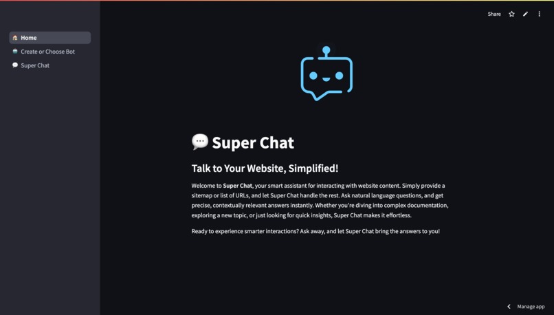 Super Chat: Talk to Websites, Simplified! – screenshot 1