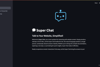 Super Chat: Talk to Websites, Simplified!