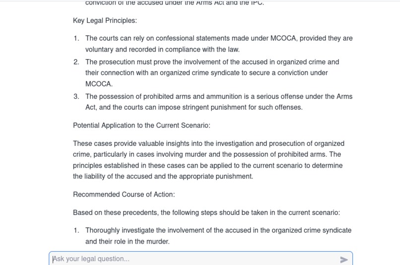 Lawgorithm – screenshot 3