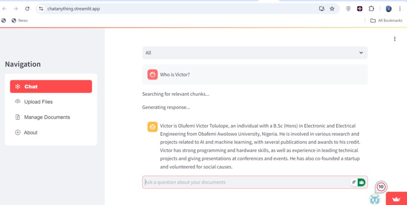 Chat Anything – screenshot 3