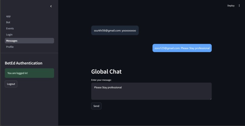 BetEd – screenshot 2