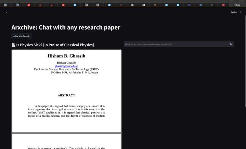 Arxchive – screenshot 2